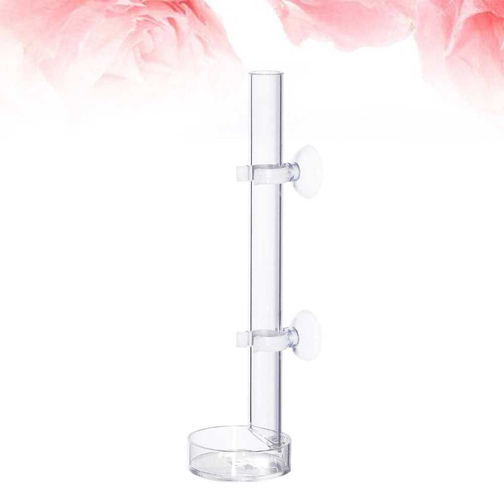 Acrylic Shrimp Feeder Food Tube Shrimp Feeding Tube with 60mm Feeding Basin