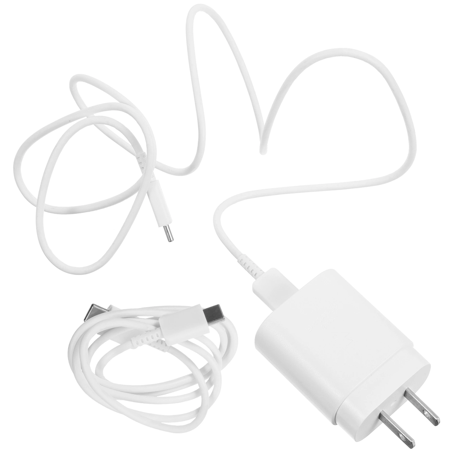 1 Set Phone Fast Charger 25w USB Type-c Charger Charging Block With Cable US Plug