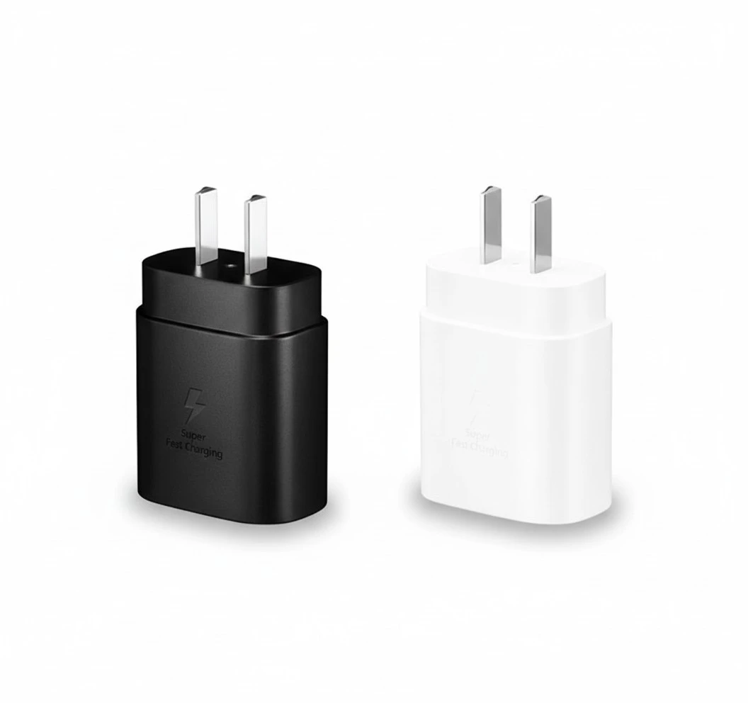 1 Set Phone Fast Charger 25w USB Type-c Charger Charging Block With Cable US Plug