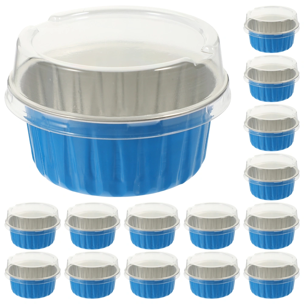 50Pcs Cupcake Baking Cups Disposable Cupcake Cup Aluminum Foil Cups Muffin Baking Cups