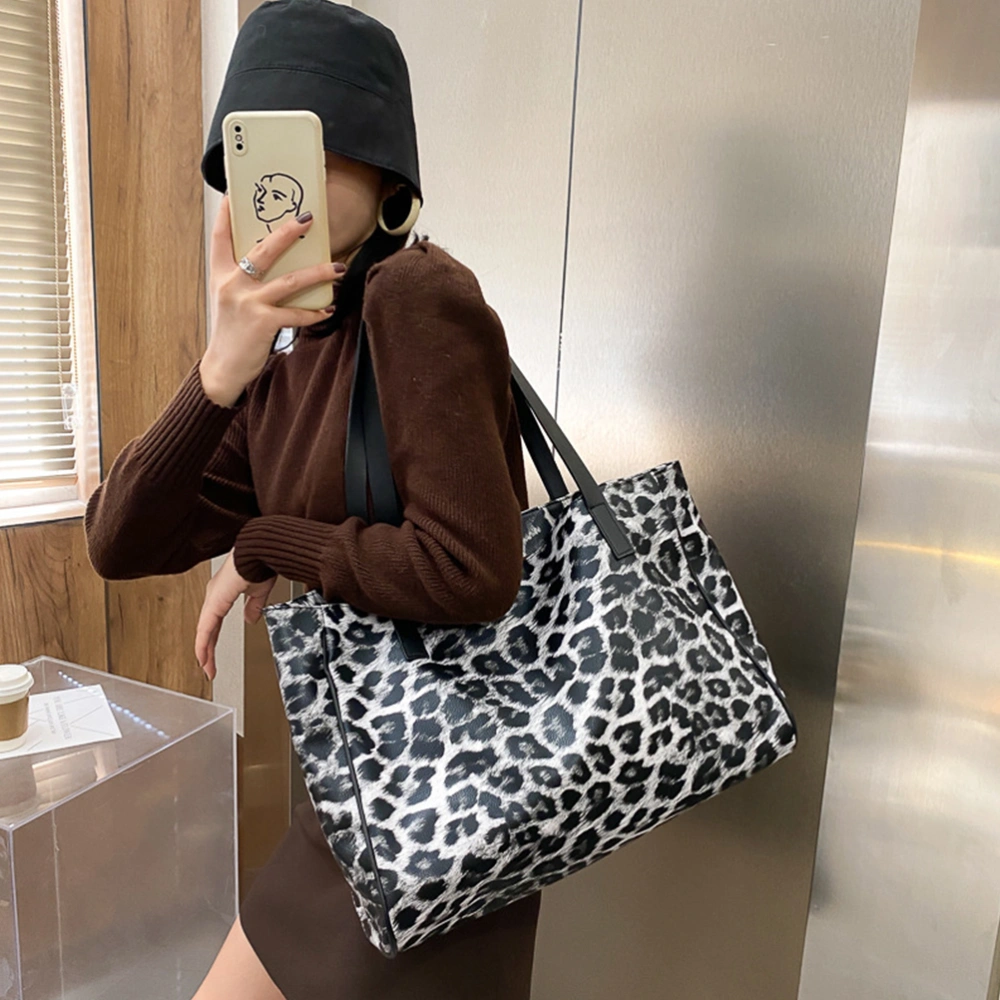 Leopard Lady Bag Adorable Single-shoulder Bag Creative Handbag Storage Bag