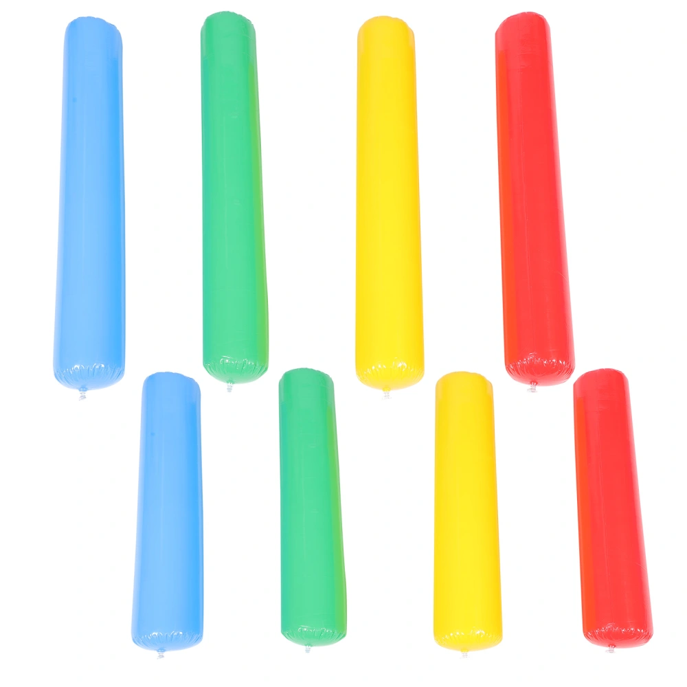 8pcs Children Inflatable Sticks Inflatable Noisemakers Sticks Plaything for Kindergarten