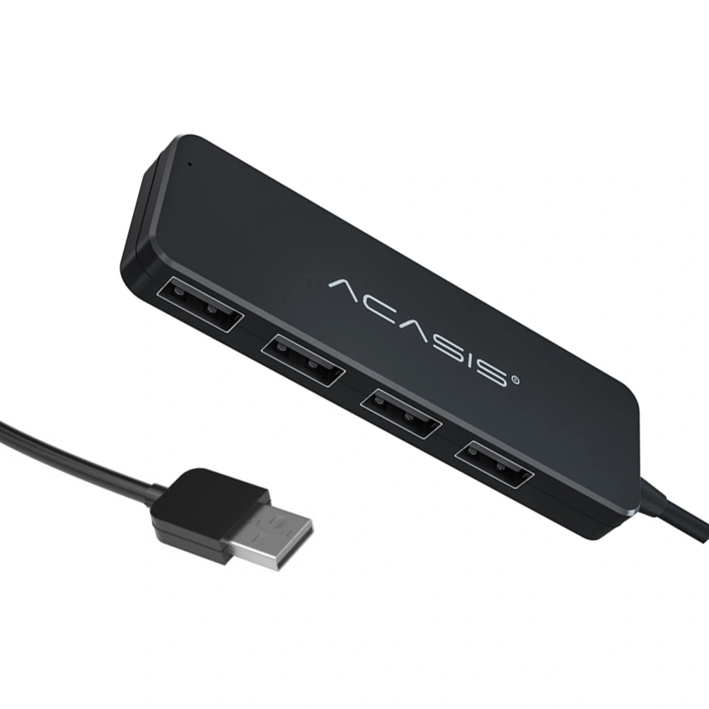 USB Hub Data Docking Station 4 Ports USB 2.0 Data Transfer Dock Holder Hub
