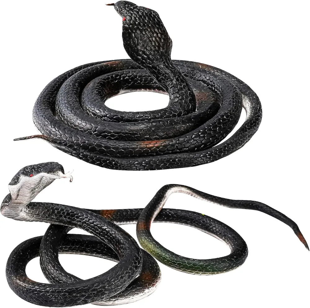 Simulation Snake Decoration Snake Ornament Snake Prop Fake Animal Fake Snake Prop