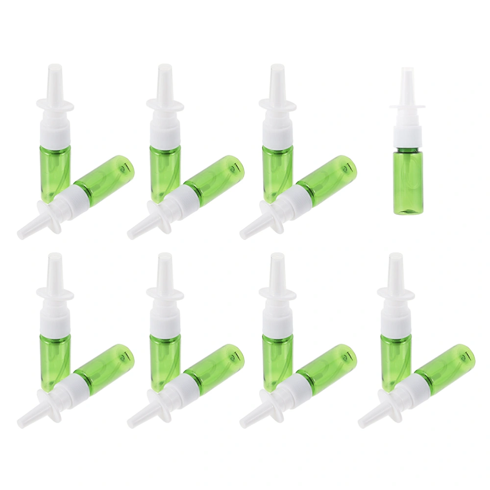 15pcs Nasal Spray Bottles Refillable Sub Bottles Nose Spray Sub Bottles