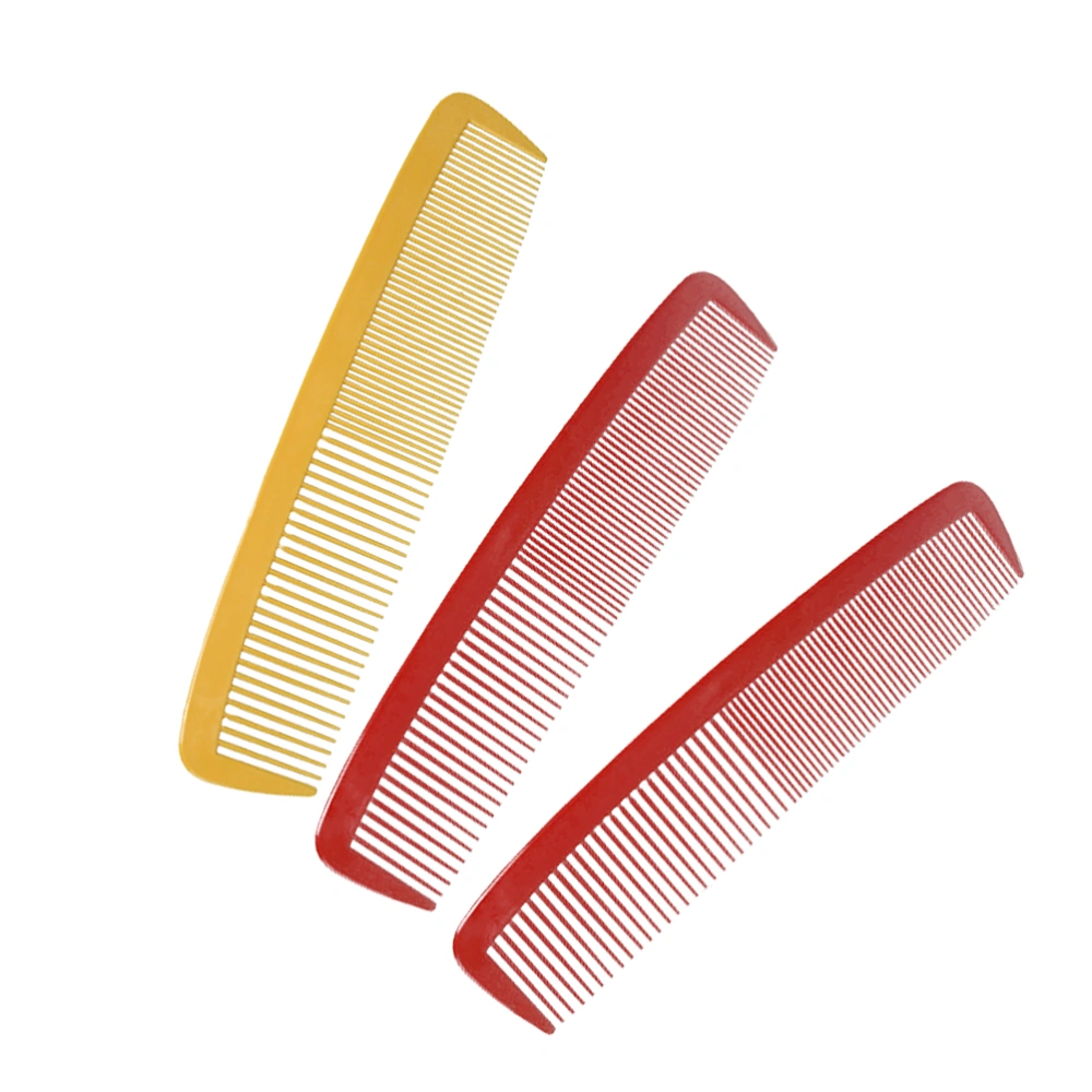 3 Pcs Halloween Funny Giant Man Big Comb Handmade Natural Comb Wide Tooth Comb for Halloween Party Carnival Party