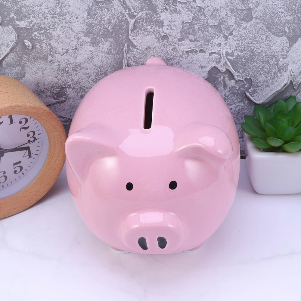 Pig Saving Box Child Lovely Saving Pot Pig Saving Pot Money Box Desktop Decor