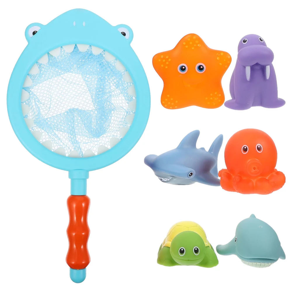 11pcs Swimming Bathing Toys Cartoon Animal Bathing Toys Water Playing Toys