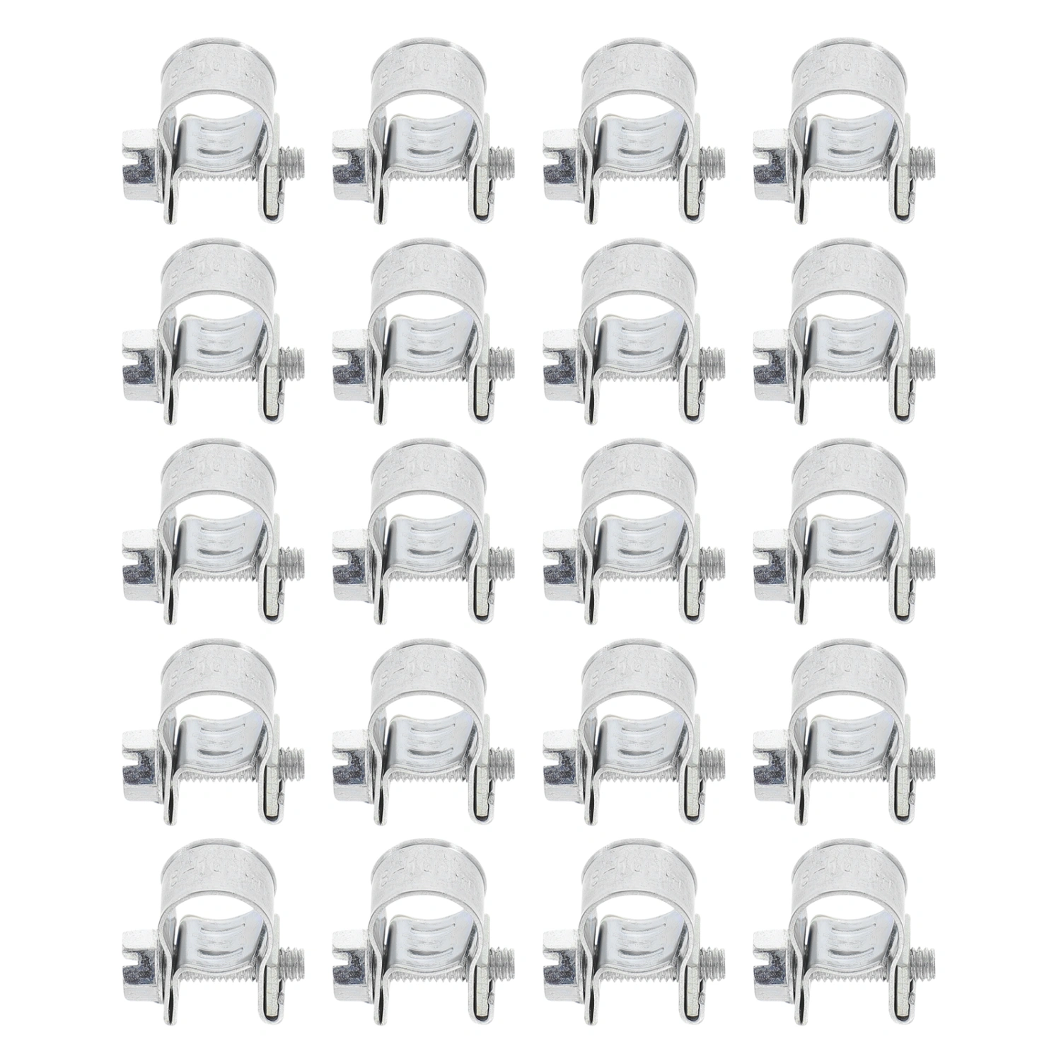 20pcs Mini Fuel Injection Hose Clamp Fuel Line Clamp Water Pipe Clips Tube Clamps