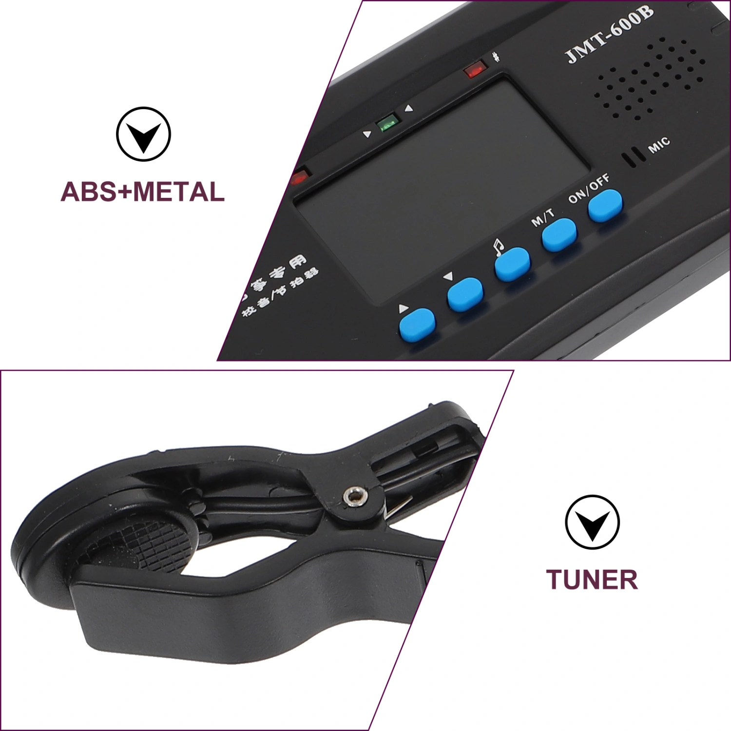 1Set Professional Guzheng Tuner Guzheng Metronome  Pracical Musical Instrument Tuner