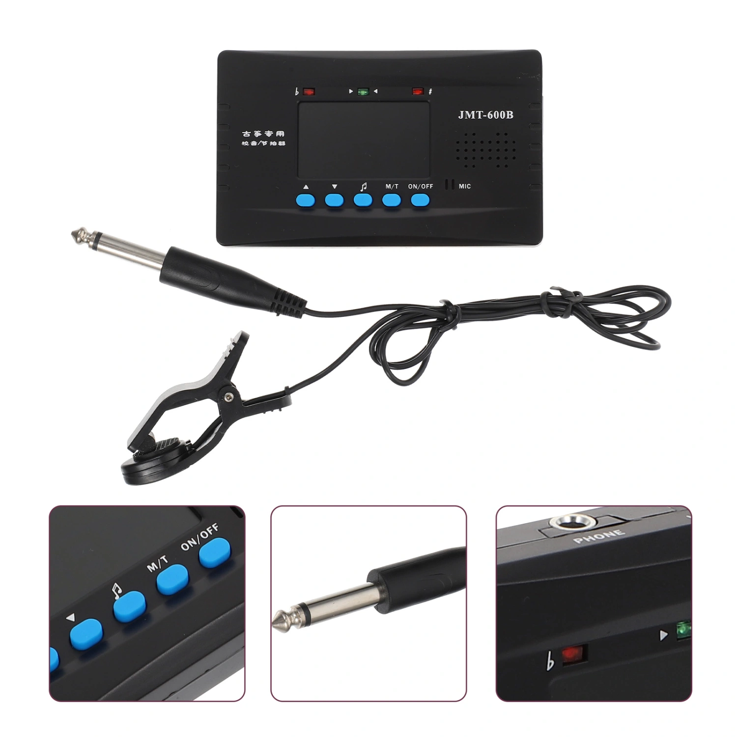 1Set Professional Guzheng Tuner Guzheng Metronome  Pracical Musical Instrument Tuner