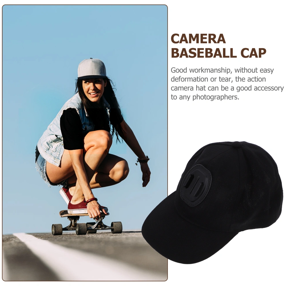 Small Camera Baseball Hat With Quick Release Buckle Mount Small Camera Hat Accessories