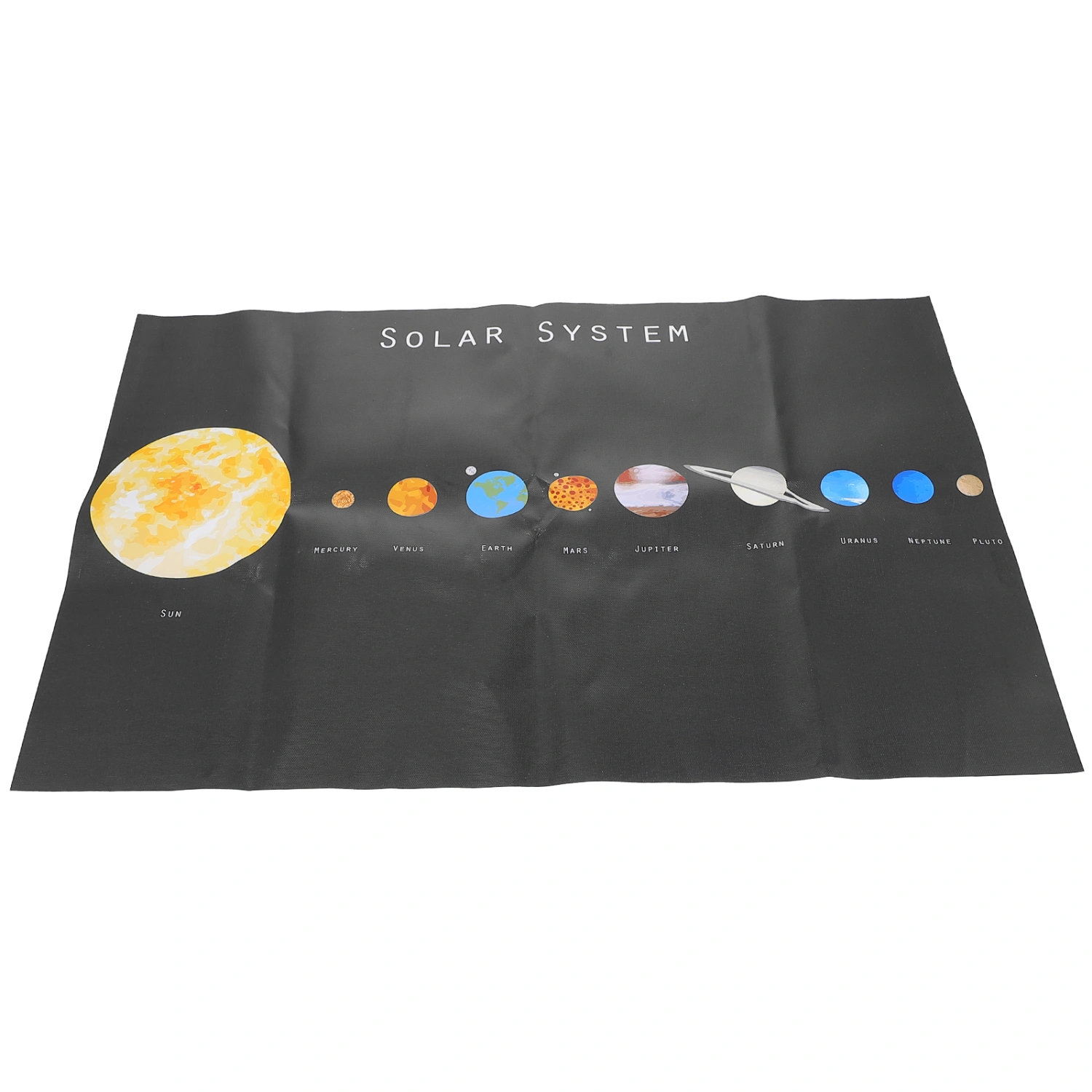 Early Childhood Solar System Poster Educational Space Poster Wall Art Poster