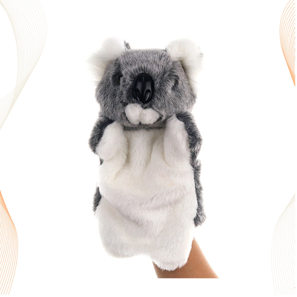 1PC Coala Toy Plush Hand Puppet Story Telling Prop Role Play Accessory Party Favor for Parent Child (Random Style)