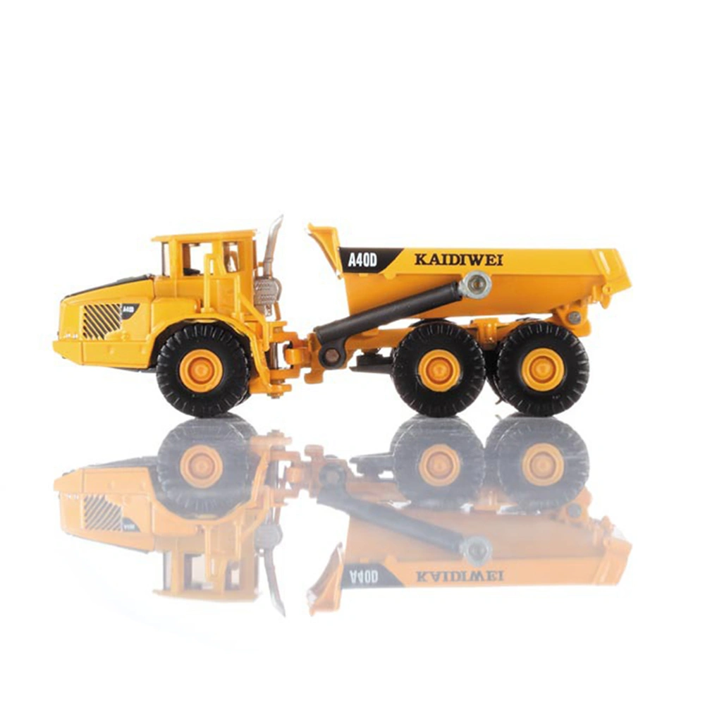 1:87 Construction Vehicles Model Engineering Car Dump Truck Toy Gift for Kids Children