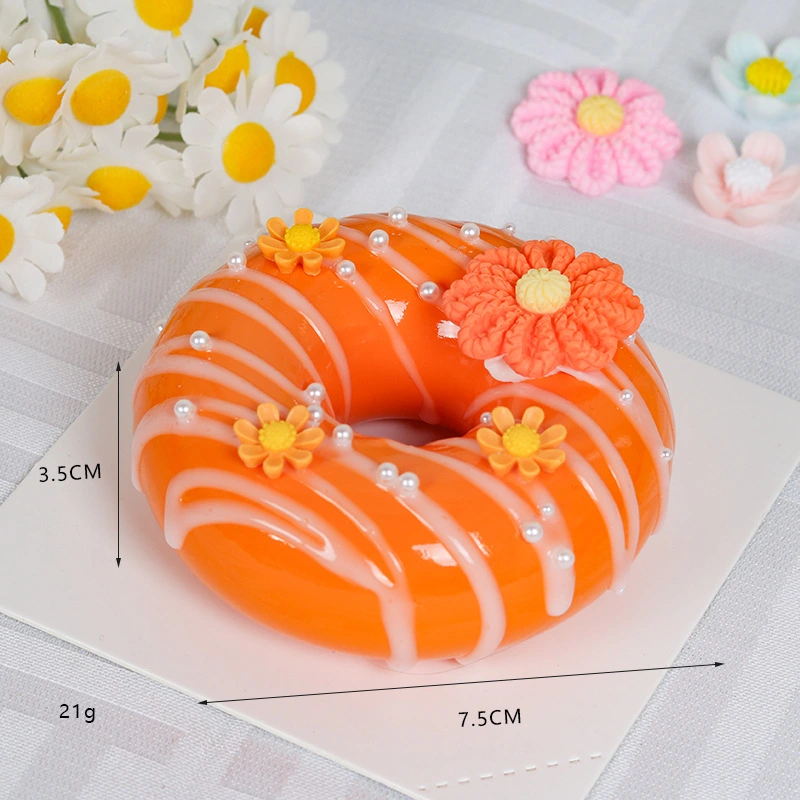 4PCS Realistic Donut Models Fake Donut Decorative Donut Fake Food Models