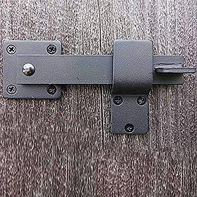 1 Set Barn Door Latch 180 Degree Screen Door Lock And Latch Sliding Door Clasp