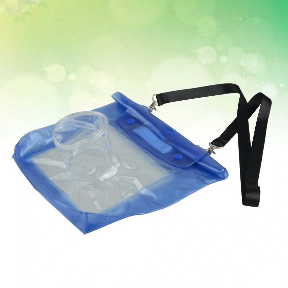 DSLR SLR Camera Waterproof Univeral Bag Underwater Housing Case Pouch Bag Pouch Cover for Nikon(Large/Blue)