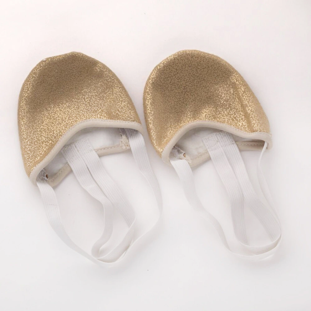 1 Pair   Half Sole Stretch Women Dance Shoes Exercise Gymnastics Shoes Slippers