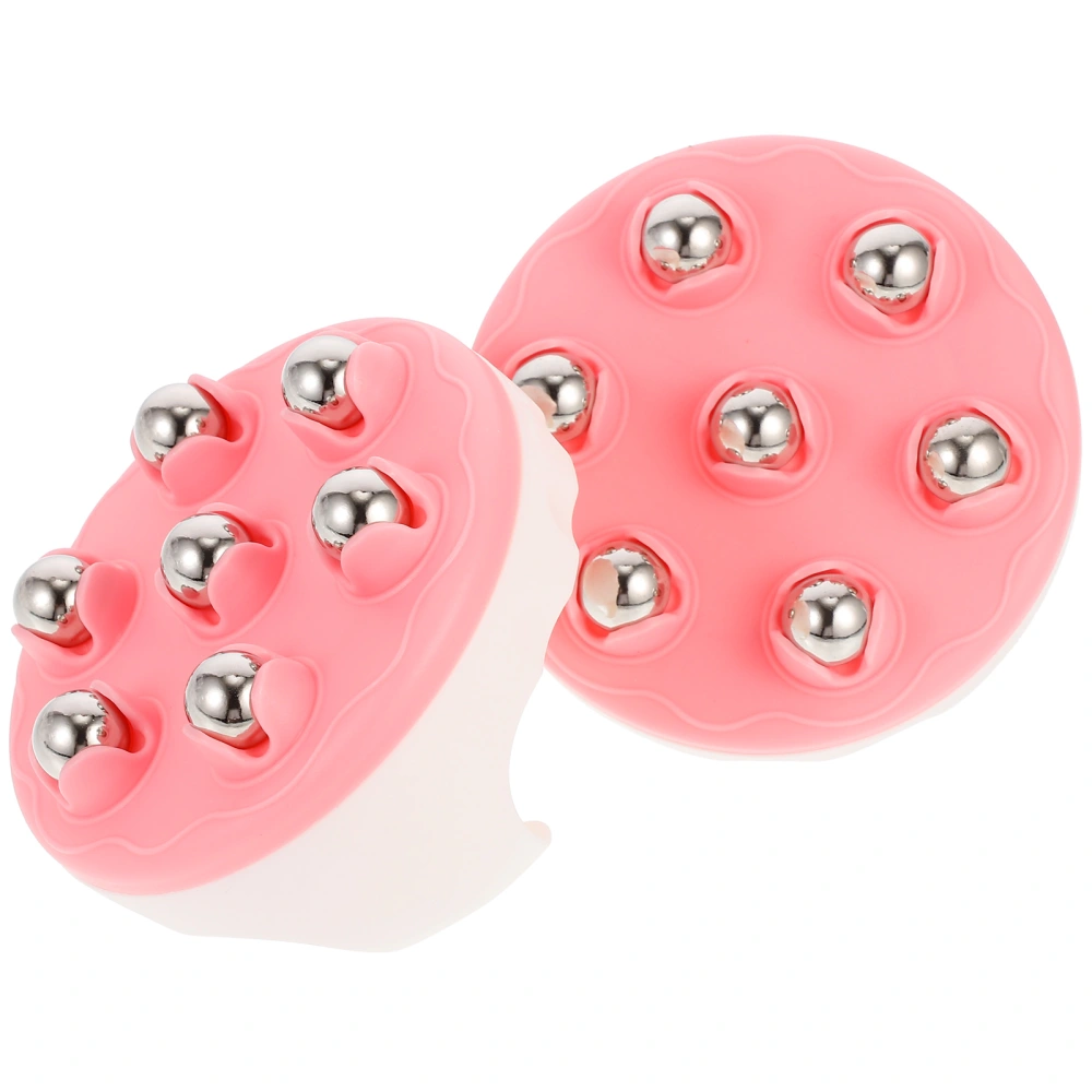 2Pcs Handheld Massage Tool Roller Body Care Massager for Rapid Relief Recovery