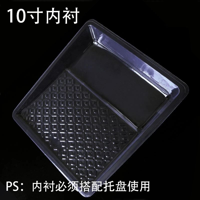 5 pcs Paint Tray Liners Plastic Paint Tray Liners Transparent Paint Roller Tray Liners