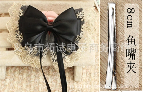 2pcs Bow Hair Clips Women Hair Bows Girls Hair Clips Cute Hair Bows Clip Wedding Hair Accessories