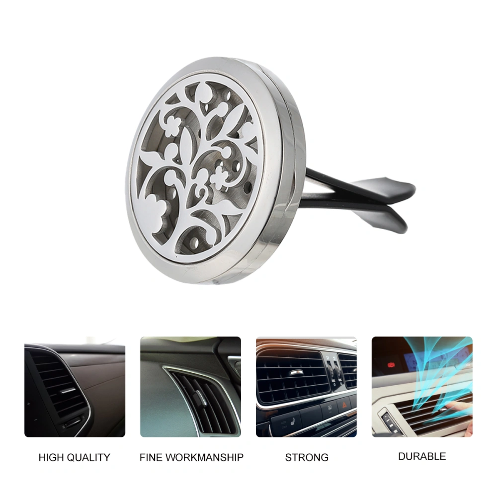 Hollow Car Aromatherapy Clip Vent Diffuser Car Decoration (Assorted Color)