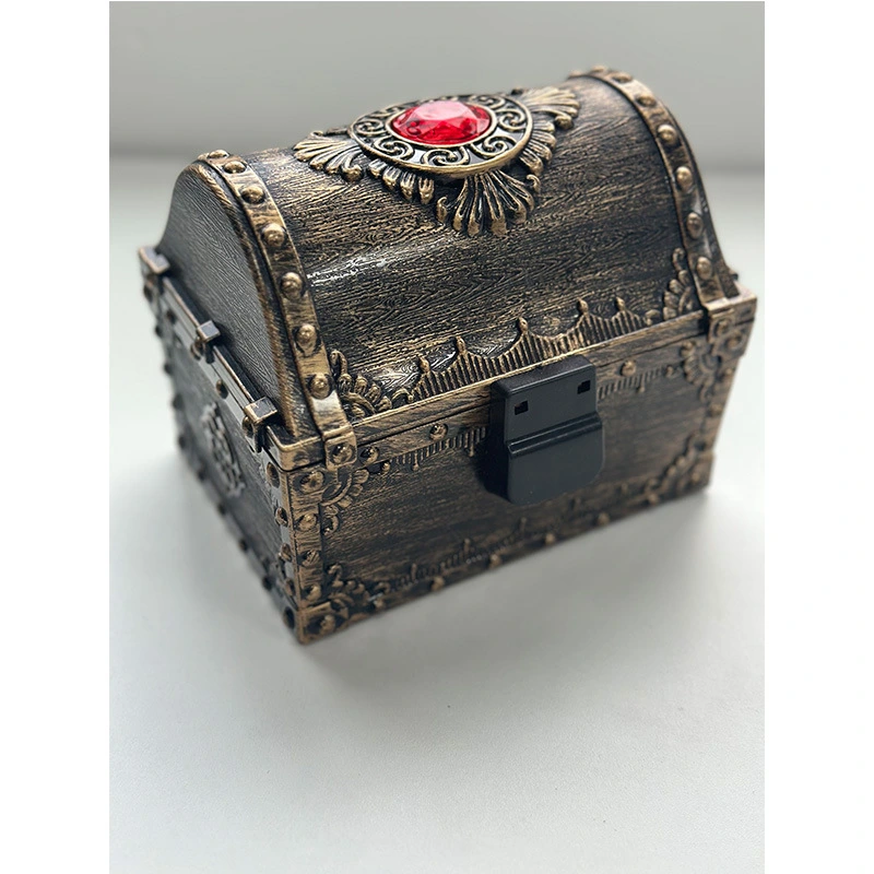 Treasure Chest Piggy Bank Decorative Treasure Chest Trinket Box Pirate Party Favor