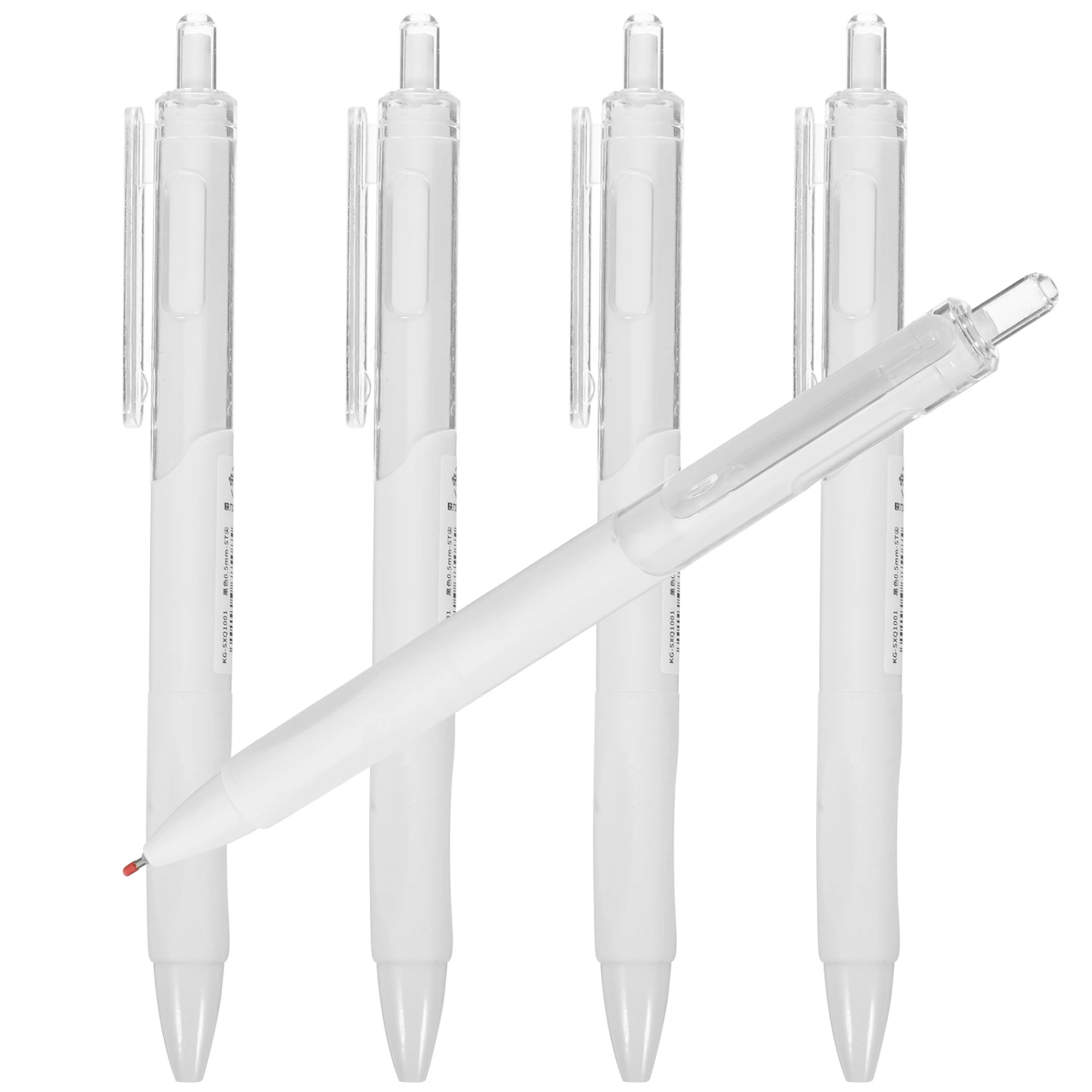 5Pcs Practical Pen Writing Pen Gel Ink Pens Office Writing Pens Student Stationery