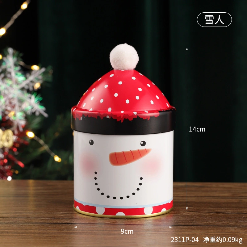 Christmas Candy Box Festival Candies Jar Small Gift Container Candy Storage Box Snack Box with Lid