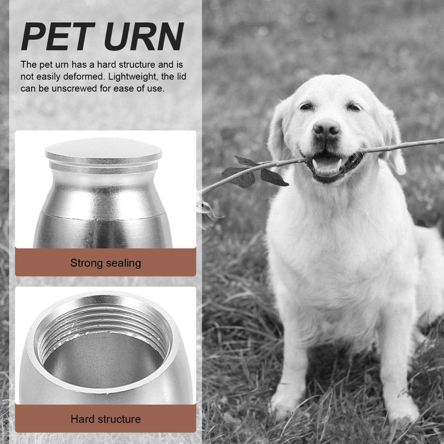 Miniature Pet Urn Pet Cremation Urn Dog Cat Ashes Funeral Keepsake Ashes Keepsake Container