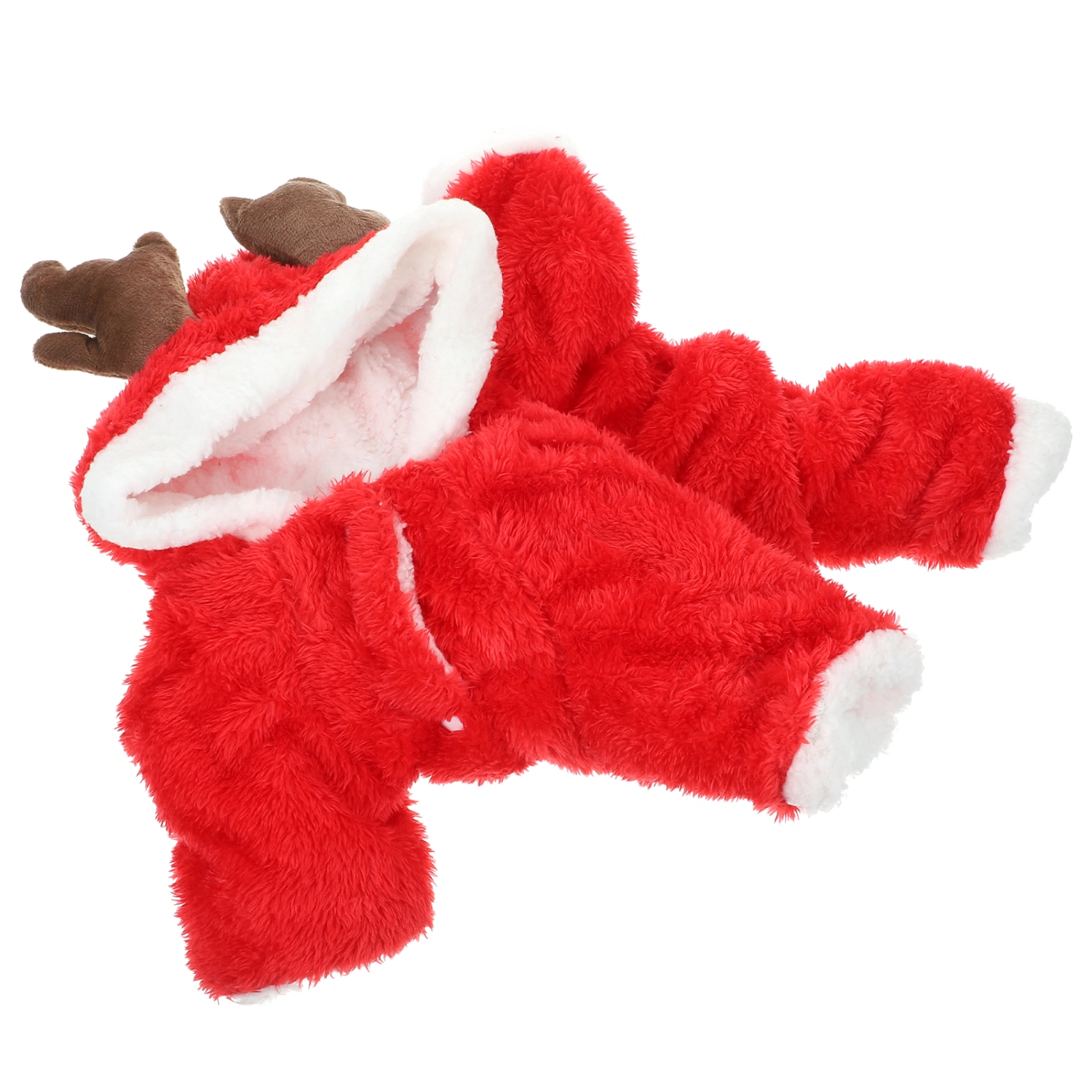 Xmas Dog Clothes Hoodie Pet Coat Christmas Elk Puppy Outfit Dog Cat Apparel