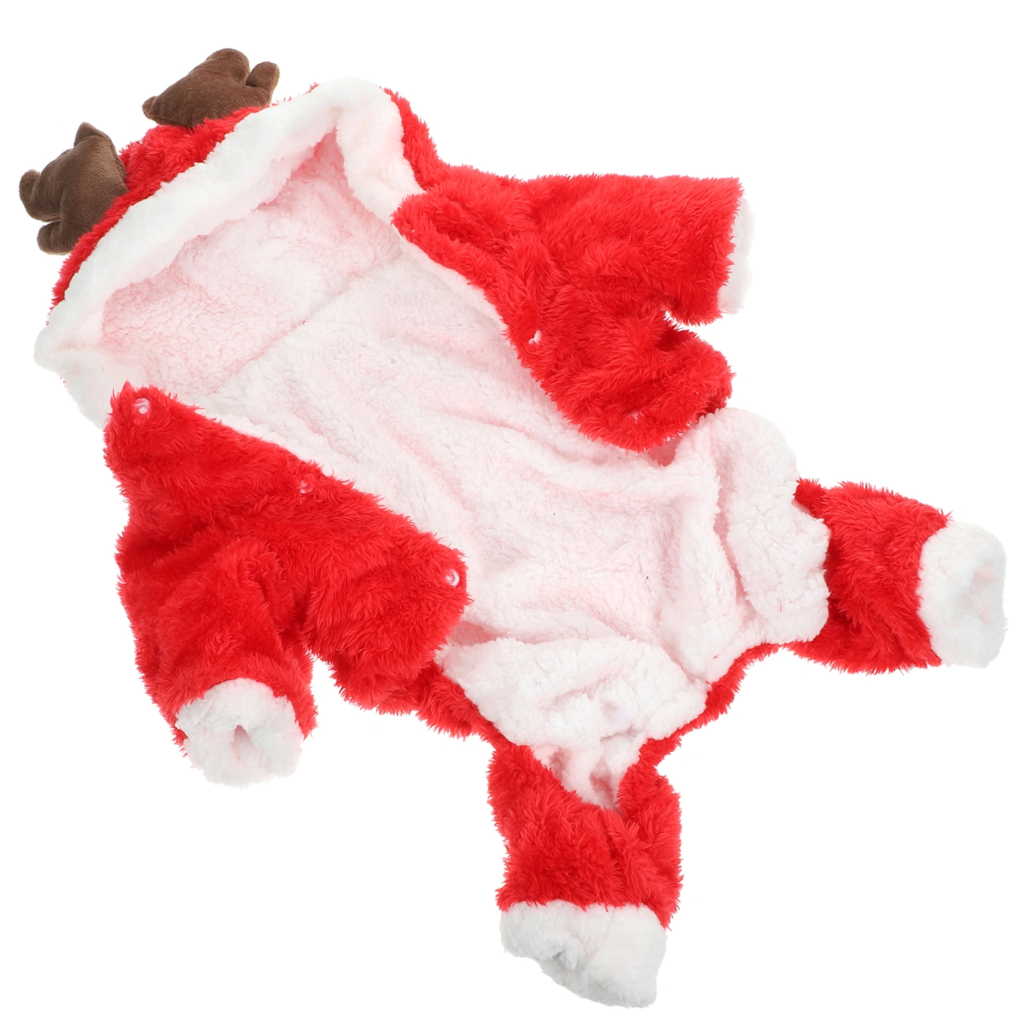 Xmas Dog Clothes Hoodie Pet Coat Christmas Elk Puppy Outfit Dog Cat Apparel