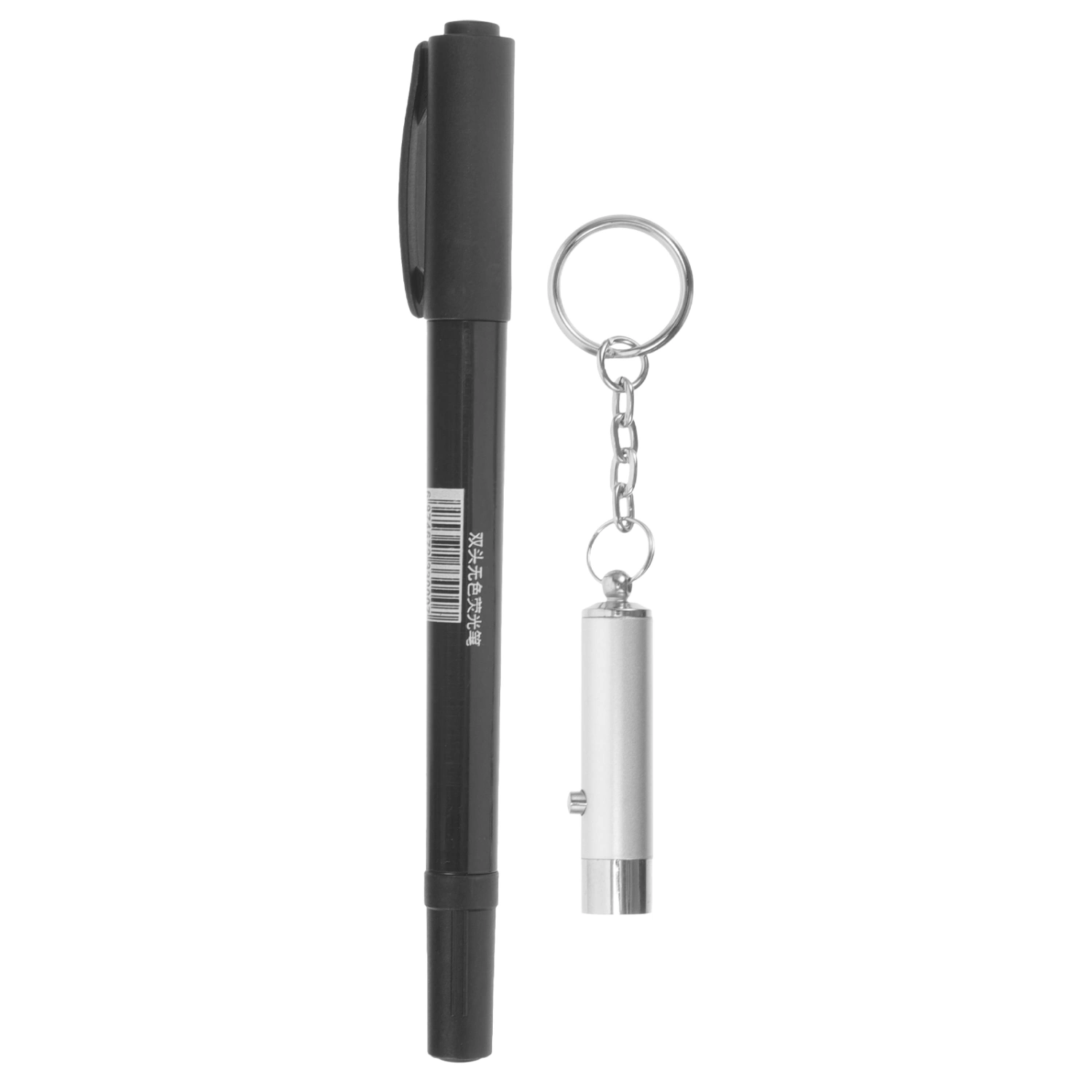 Dual Ends UV Security Invisible Marker Pen Ink Pen Permanent Marker with Lamp
