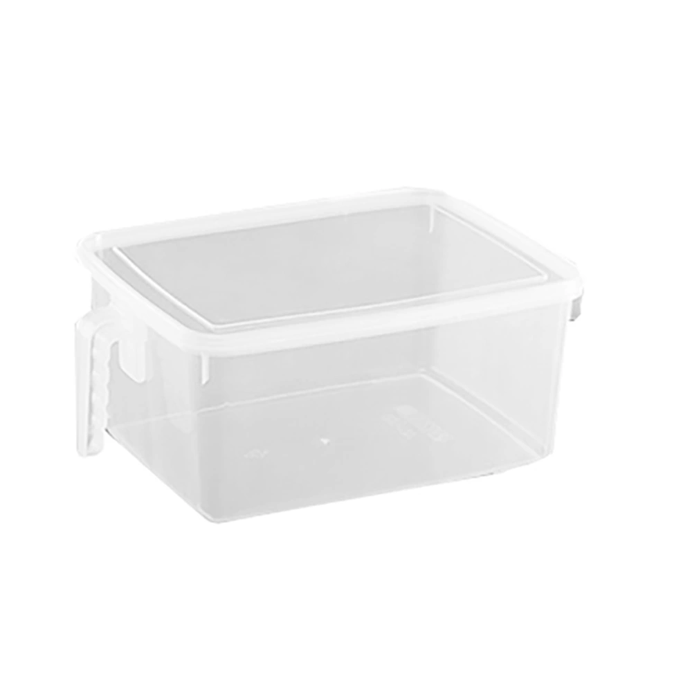 Plastic Food Storage Container Refrigerator Handle Organizer Fridge Box 6.5L