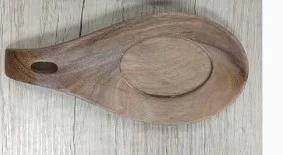 Wooden Spoon Rest Rustic Spoon Rest Wood Spoon Rest Kitchen Spoon Rest for Countertop