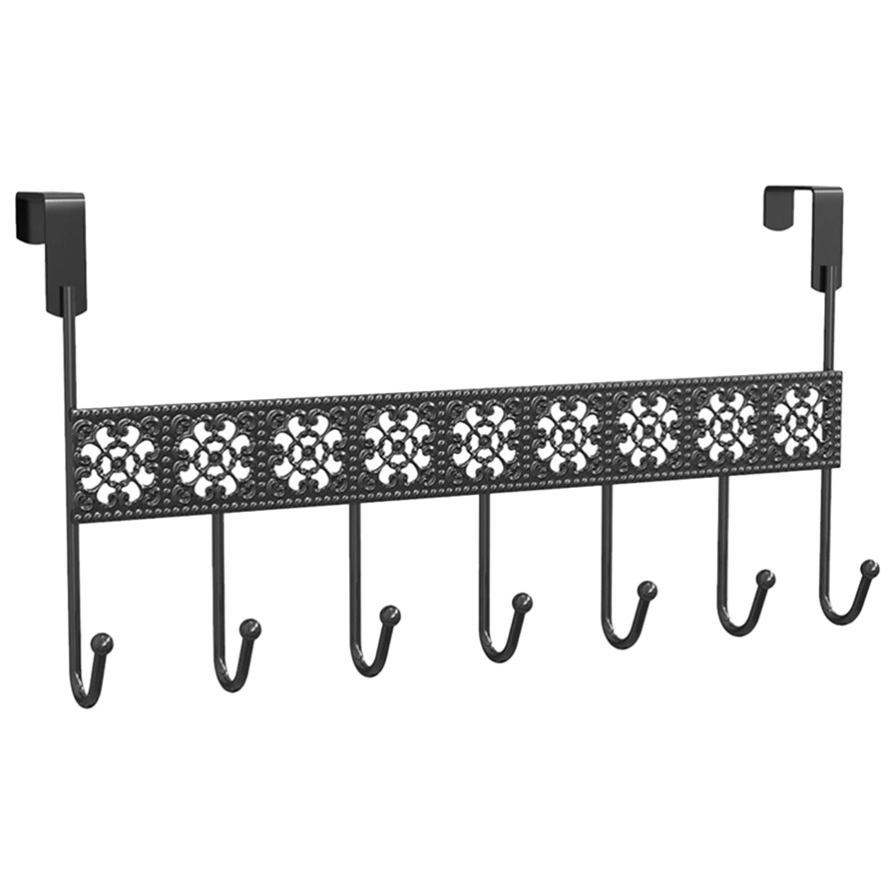 Door Towel Hanger Rack Hanging Bathrobe Rack Bathroom Wall-mounted Hook Rack