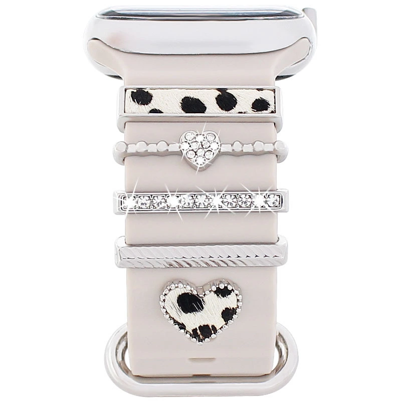 1 Set Watch Band Charms Decorative Bling Rings Watch Strap Charm Watch Band Ornaments