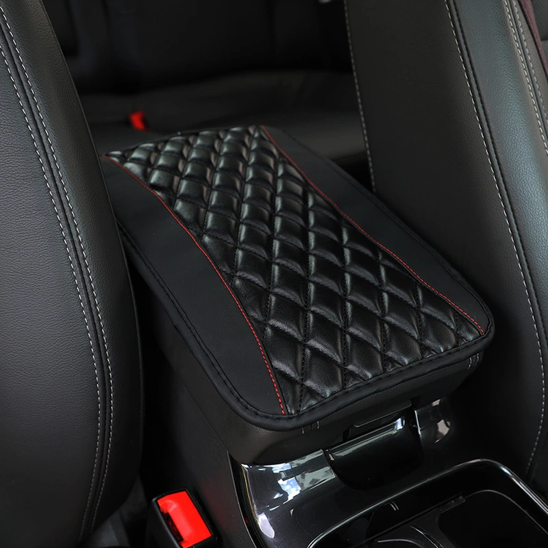 Car Center Console Cover Universal PU Waterproof Armrest Cover Car Center Armrest Cover Car Decor Accessory