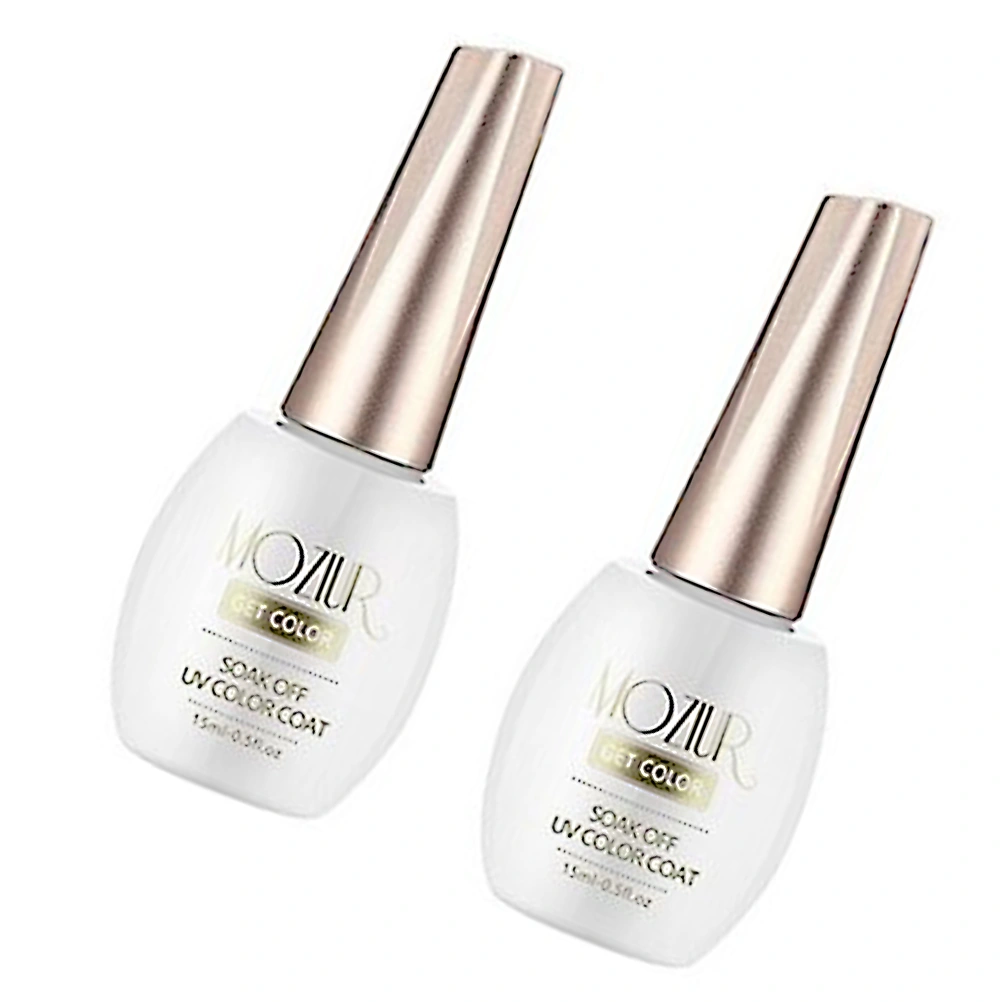 2pcs Wash-free Nail Gel Polish Long-lasting Soak off Nail Varnish Manicure Nails Art