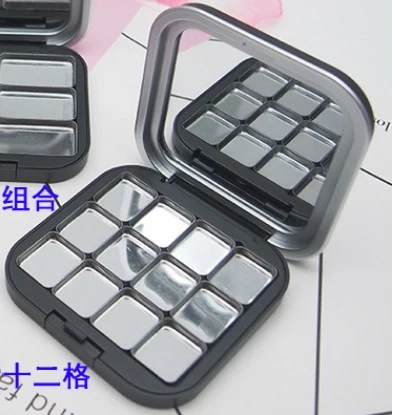 2pcs Magnetic Eyeshadow Palette Women Eye Shadow Palette Eyeshadow Tray with Empty Eyeshadow Pans