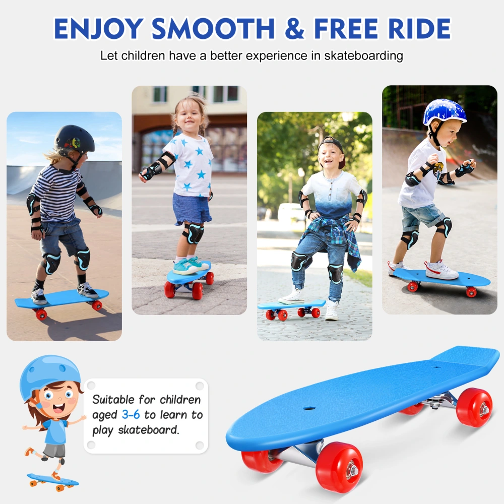 Skateboard Street Skateboard Complete Longboard Skate Board  for Boys Girls Beginners