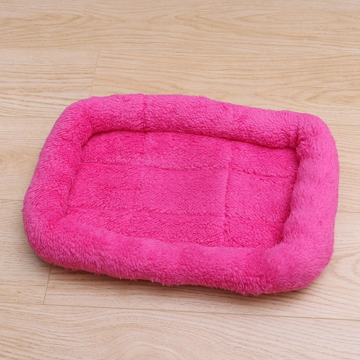 Pet Dog Bed Sofa Mat House Cat Pet Bed House for Small Large Dogs Big Blanket Cushion Basket Supplies Dog Products - Size S (Rose Red)