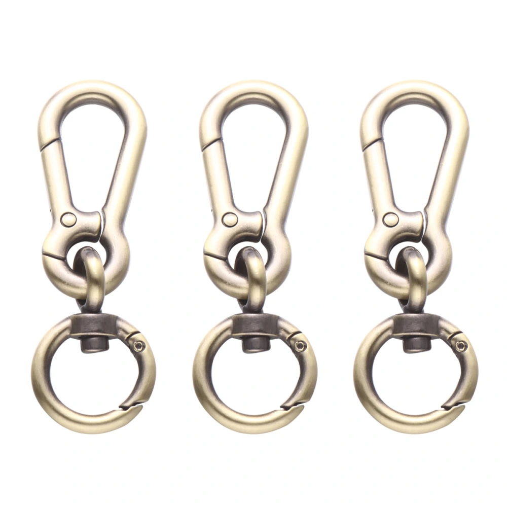 3pcs Traction Rope Hook Bag Strap Loop Shoulder Strap Chain Buckle Replacement Buckle Accessories (Style 4)