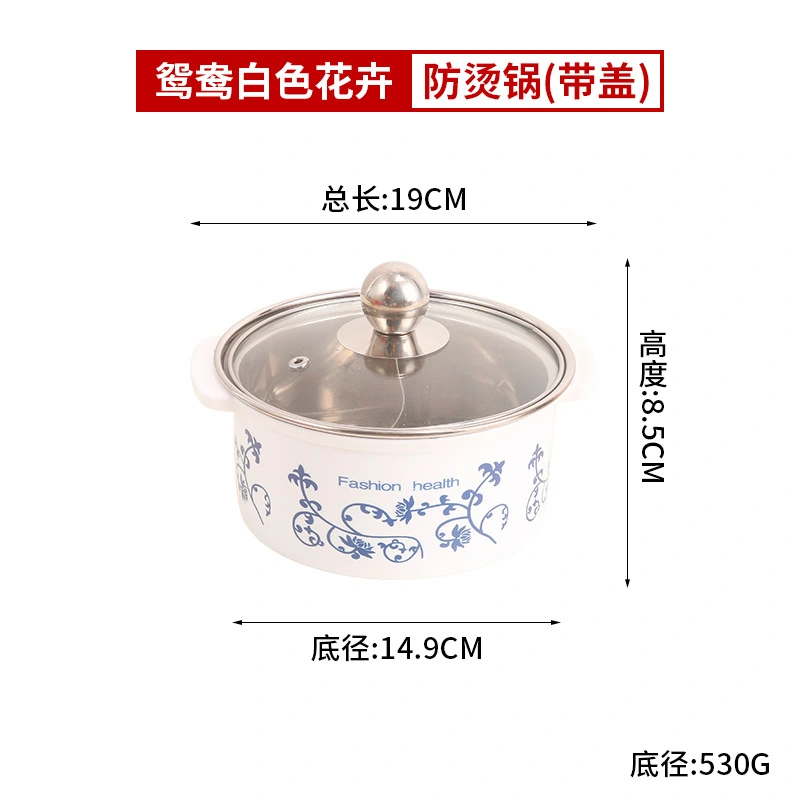 Stainless Steel Hot Pot Pot Small Pot Induction Cooker Pot Small Soup Pot Cooking Pot with Lid