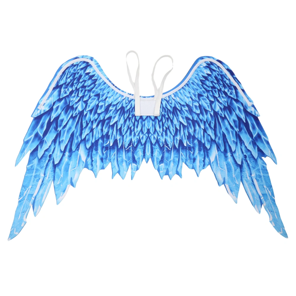 1pc Foldable Angle Wing Non-woven Ice Crystal Archangel Wings Cosplay Party Wings Halloween Carnival Supplies