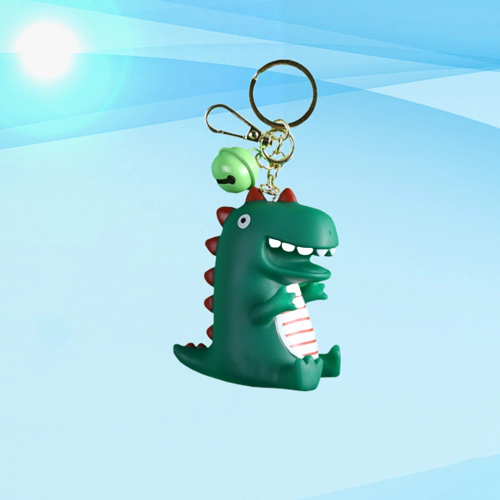 1Pc Dinosaur Key Chain Pendant Toy Key Chain Practical Gift Keyring Key Pendant (Green)