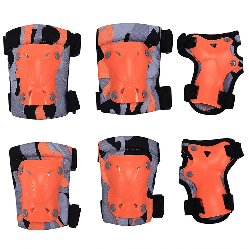 1 Set of Children Protective Gear Set Knee Pads Elbow Pads Wrist Guards for Skateboard Roller Skates