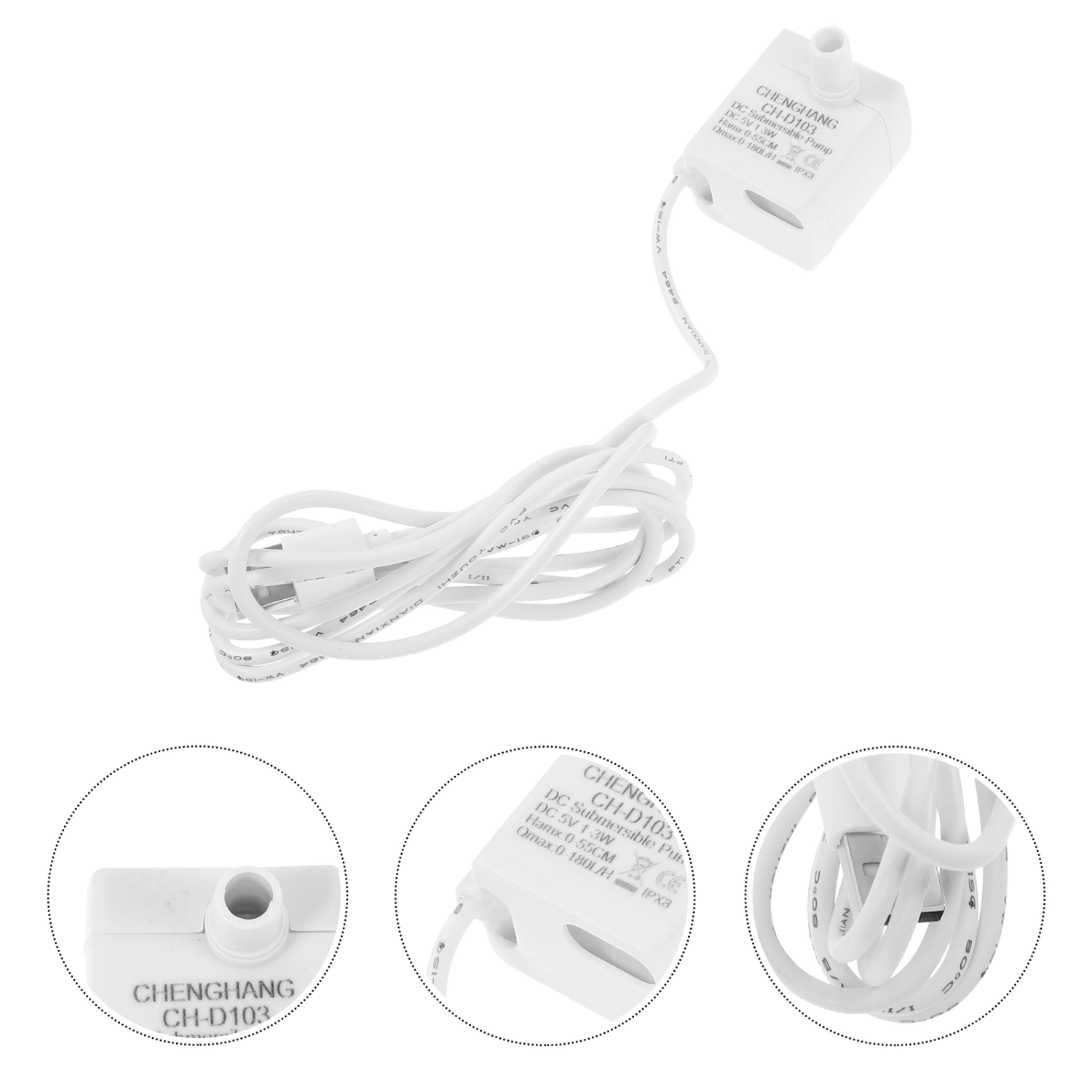 Water Pump Aquarium Fish Tank Water Pump USB Submersible Water Pump Mini Water Pump