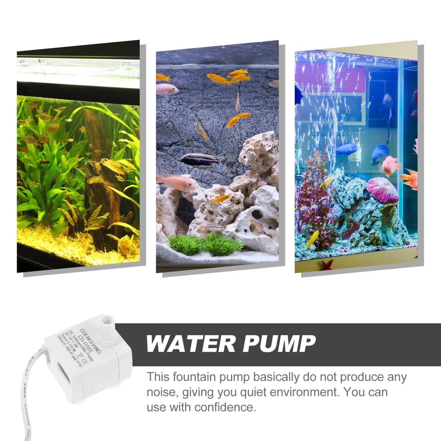 Water Pump Aquarium Fish Tank Water Pump USB Submersible Water Pump Mini Water Pump